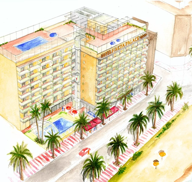 <p>380 Beds</p>
<p>Pineda de Mar / Barcelona</p>
<p>Hotel category-upgrade from a 1 to 4 Stars plus</p>
<p>Complete structural-, technical- and interior / exterior refurbishment adding a new plant.</p>
<p>Complete new interior and exterior design and new distribution of roomplan, interior and exterior spaces.</p>
<p>Permission planning, execution planning, construction site coordination and construction management</p>
<p>(H-TOP HOTELS GROUP)</p>
<p>&nbsp;</p>