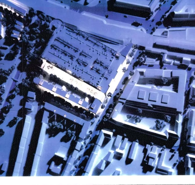 <p>Centro comercial en combinaci&oacute;n con nuevo barrio de viviendas en K&ouml;ppenig.</p>
<p>Berlin / RKW</p>
<p><strong>(Premiado)</strong></p>
<p>&nbsp;</p>
<p>(Cargo: Arquitecto Junior colaborador.)</p>